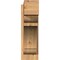 Ekena Millwork Olympic Block Smooth Outlooker, Western Red Cedar, 7 1/2"W x 24"D x 24"H OUT08X24X24OLY05SWR - alternate 2